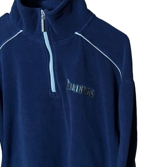 Y2K Reebok Seattle Mariners Fleece Pullover Medium - Picture 2 of 4